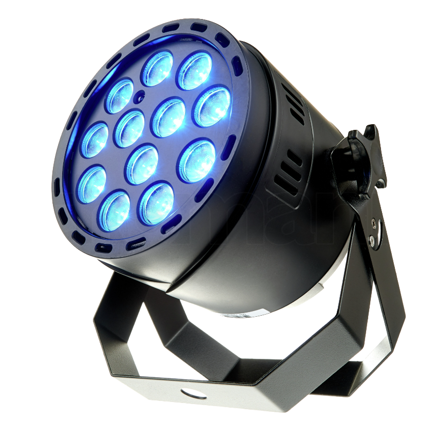 LED Pot 12x1W QCL RGB WW 40*